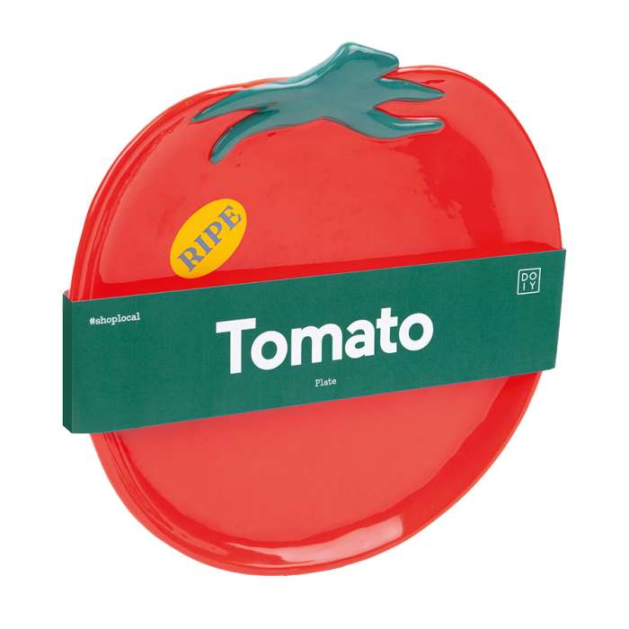 Тарелка сервировочная tomato, D24 см DOIY DYPLAFMTOM