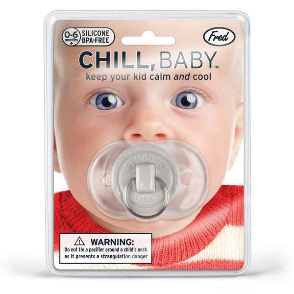 Пустышка (соска) chill baby Пробка Fred & Friends 045