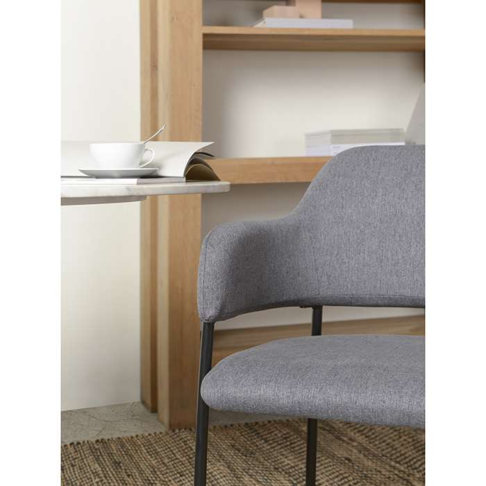 Стул wendy, рогожка, темно-серый Bergenson Bjorn BECH-WEVTEX_22