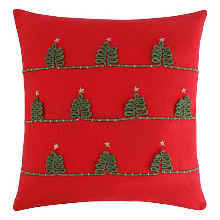 Чехол на подушку christmas forest из коллекции new year essential, 45х45 см Tkano TK25-CC0024