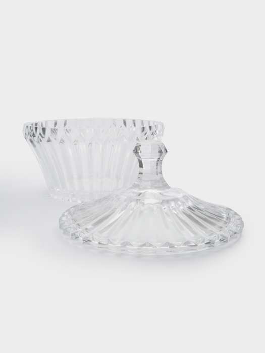 Конфетница, 17 см, с крышкой, стекло Р, Saltaire ANNA LAFARG ANLAF-1206