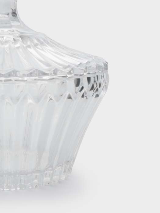 Конфетница, 17 см, с крышкой, стекло Р, Saltaire ANNA LAFARG ANLAF-1206