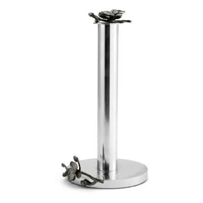 Держатель для бумажного полотенца Michael Aram Черная орхидея 32 см, сталь нержавеющая, коричневый