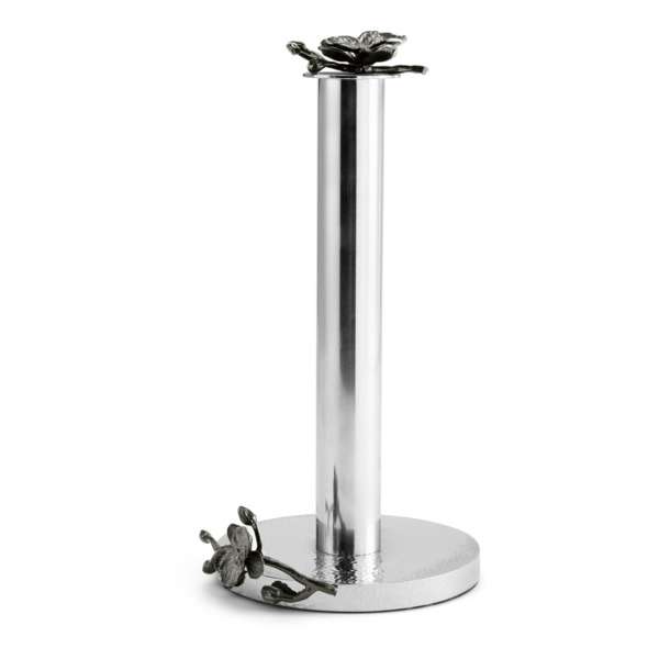 Держатель для бумажного полотенца Michael Aram Черная орхидея 32 см, сталь нержавеющая, коричневый