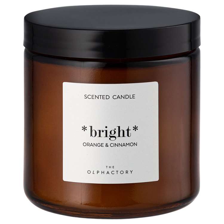 Свеча ароматическая the olphactory, bright, orange&cinnamon, 60 ч Ambientair VV360NCTO
