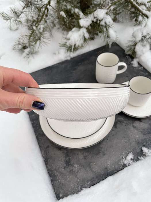 Набор глубоких тарелок Contour, Ø18 см, 2 шт. LIBERTY JONES LJ_RI_PL18