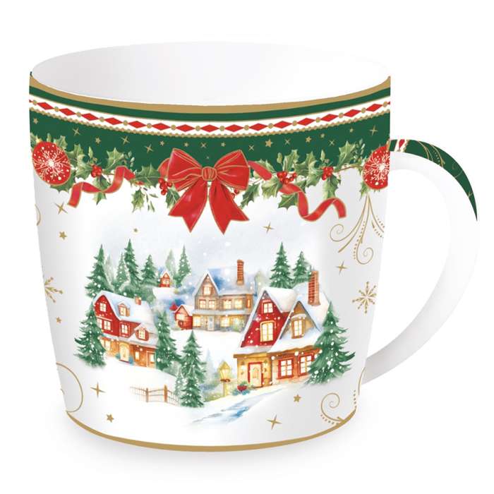 Кружка christmas heritage, village, 350 мл Easy Life R0119/CHERFD02