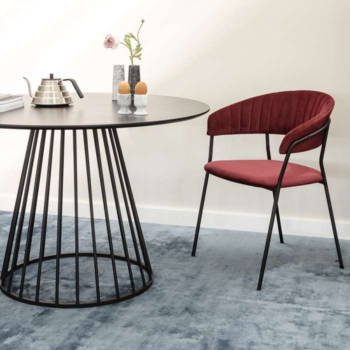 Стул stefany, велюр, винный Bergenson Bjorn BB0000115