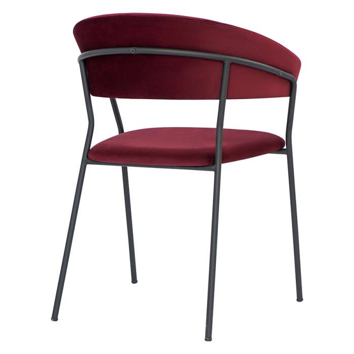 Стул stefany, велюр, винный Bergenson Bjorn BB0000115