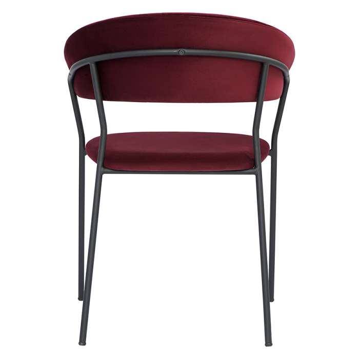 Стул stefany, велюр, винный Bergenson Bjorn BB0000115