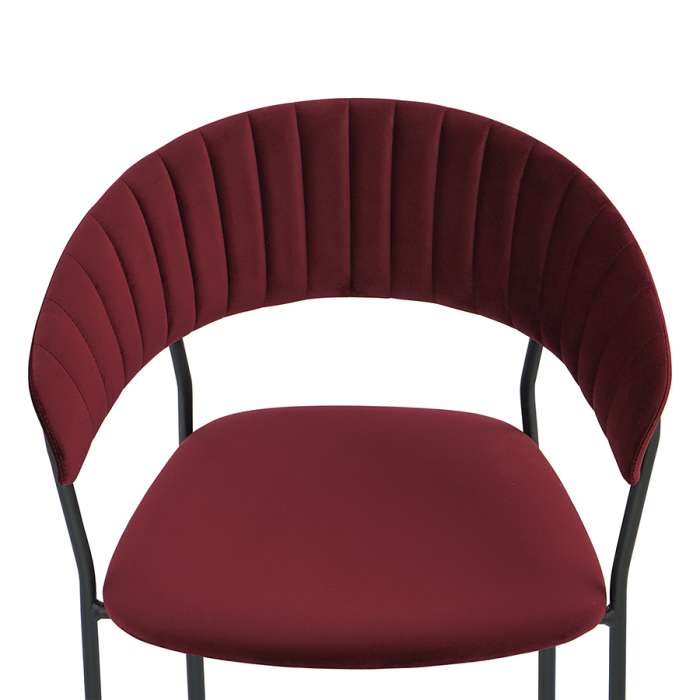 Стул stefany, велюр, винный Bergenson Bjorn BB0000115