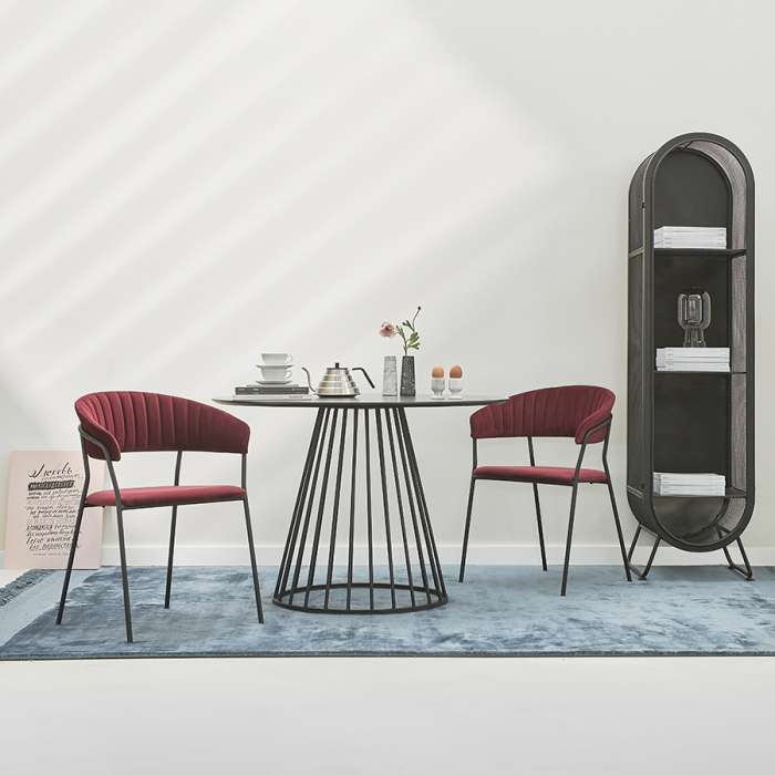 Стул stefany, велюр, винный Bergenson Bjorn BB0000115