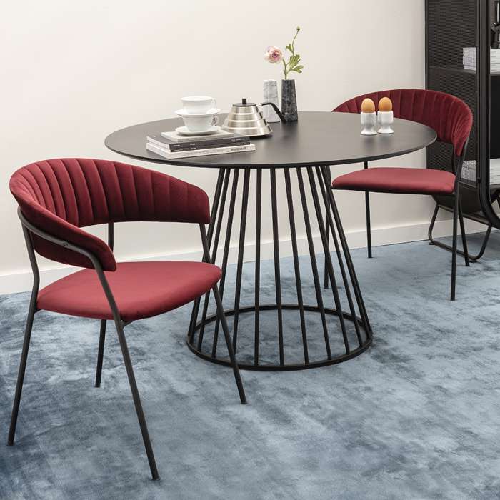 Стул stefany, велюр, винный Bergenson Bjorn BB0000115