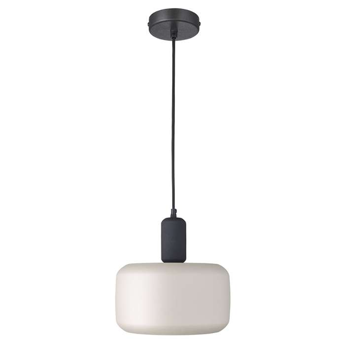 Светильник подвесной juko, D30х32 см, черный/бежевый Bergenson Bjorn BB0000423