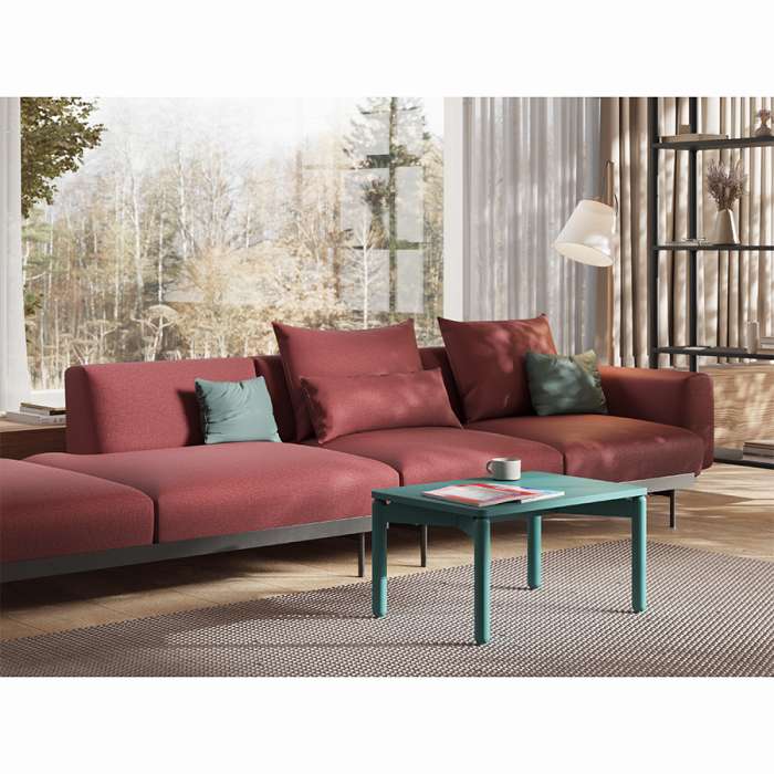 Столик кофейный saga, 50х70 см, сине-зеленый LATITUDE SGBRDTBL_CBL_GRN70_50