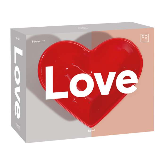 Салатник love, 18х15 см DOIY DYBOWLORE