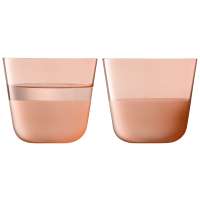 Набор стаканов arc contrast, 260 мл, коралловые, 2 шт. LSA International G1747-09-130