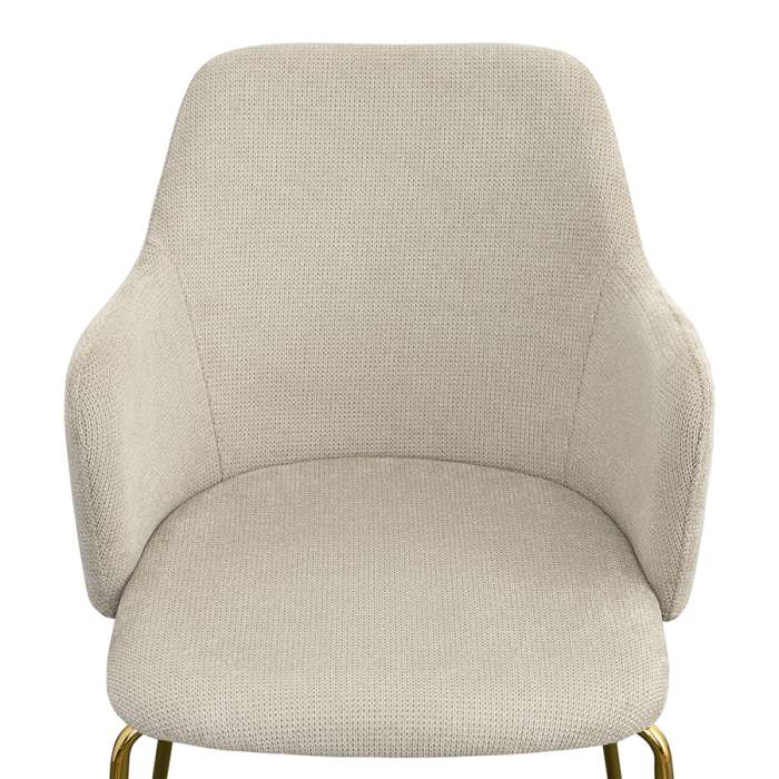 Стул dwight, фактурный шенилл, светло-бежевый Bergenson Bjorn BF-ACH-DW-CHL-BG