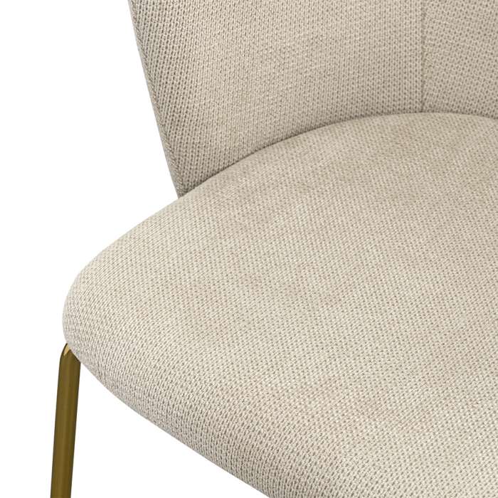 Стул dwight, фактурный шенилл, светло-бежевый Bergenson Bjorn BF-ACH-DW-CHL-BG