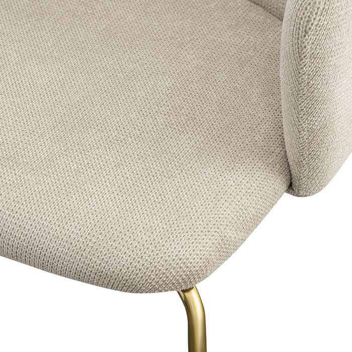 Стул dwight, фактурный шенилл, светло-бежевый Bergenson Bjorn BF-ACH-DW-CHL-BG