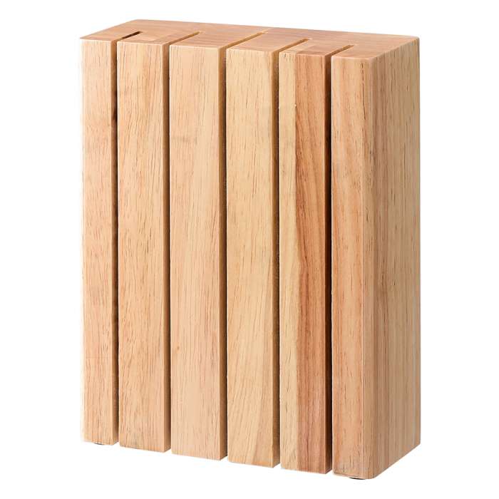 Подставка для ножей hevea, светлое дерево Liberty Jones LJ0000407