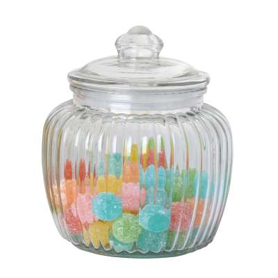 Емкость для хранения стеклянная 1400мл HomeFeel YY1115