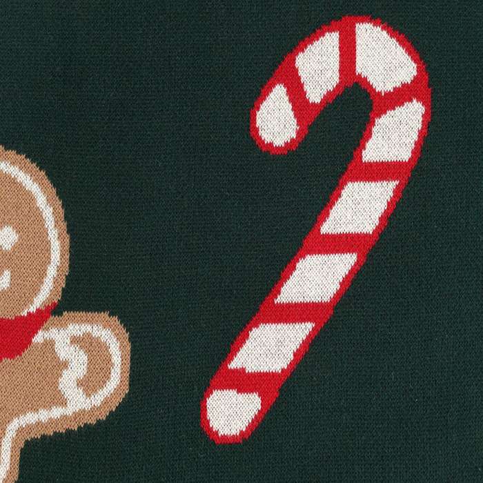 Плед из хлопка с новогодним рисунком gingerman из коллекции new year essential, 130x180 см Tkano TK25-TH0002