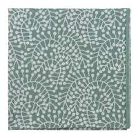 Скатерть из хлопка зеленого цвета с рисунком Спелая смородина, scandinavian touch, 180х260см Tkano TK21-TC0020