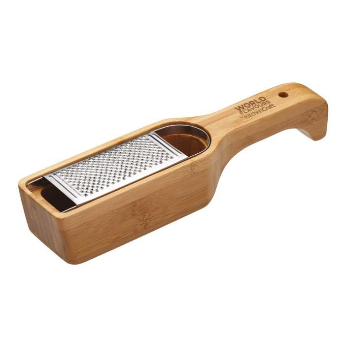 Kitchen Craft Терка для пармезана World of Flavours Bamboo Kitchen Craft ICBGRATE