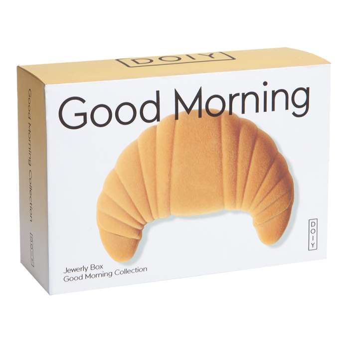 Шкатулка для украшений good morning, croissant DOIY DYBOXGMCR