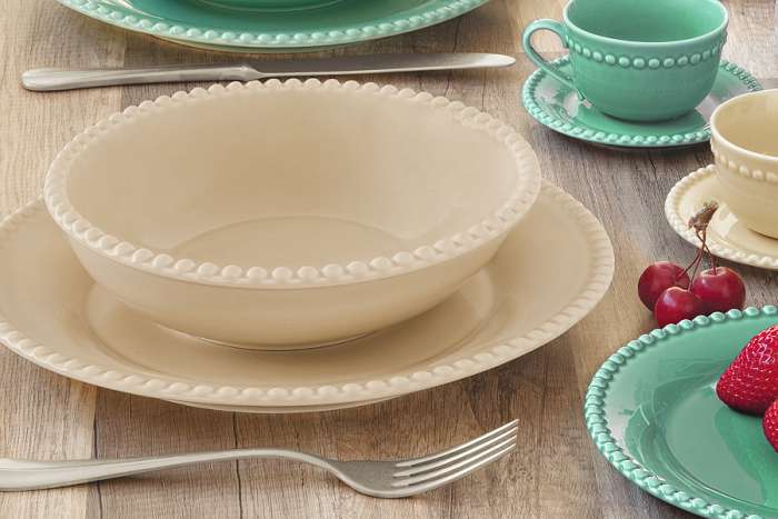 Салатник Tiffany, бежевый, 20 см, 1,5 л EASY LIFE EL-R2709_TIBE