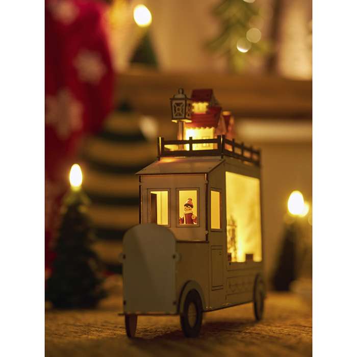 Декор новогодний с подсветкой festive truck из коллекции new year essential Tkano TK23-NY_LIGHT002