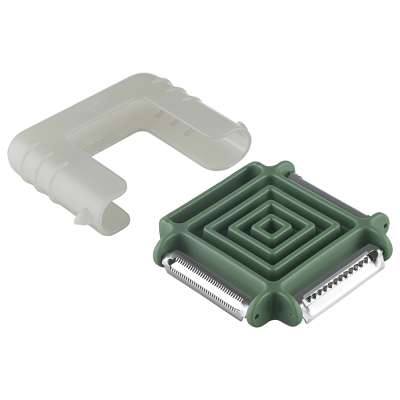 Пиллер с 3 лезвиями arnou, 8,5х10 см, светло-серый/зеленый Smart Solutions SS-PL-PPSS-3