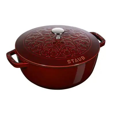 Кокот &quot;Лилия&quot;, 26 см, 4,9 л, гранатовый STAUB 11212687