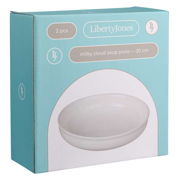Набор глубоких тарелок Milky Cloud, 20 см, 2 шт. LIBERTY JONES LJ_HM_PL20