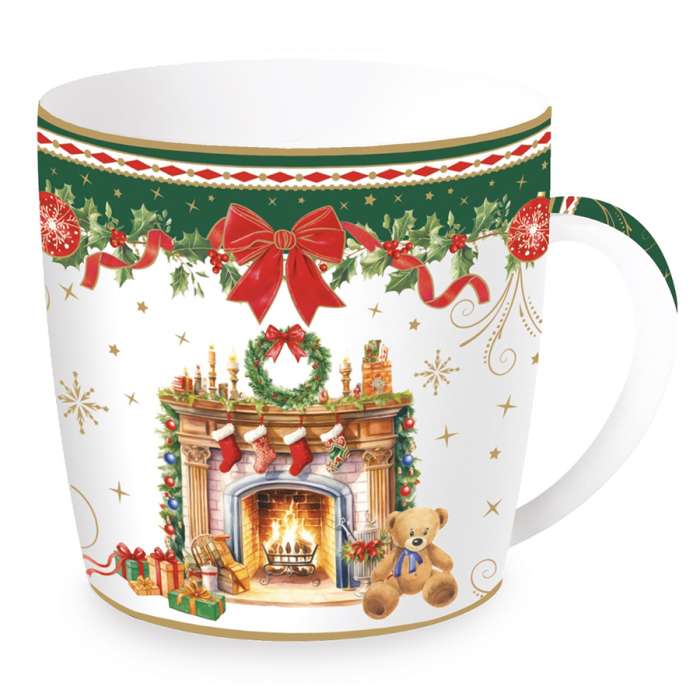 Кружка christmas heritage, fireplace, 350 мл Easy Life R0119/CHERFD03
