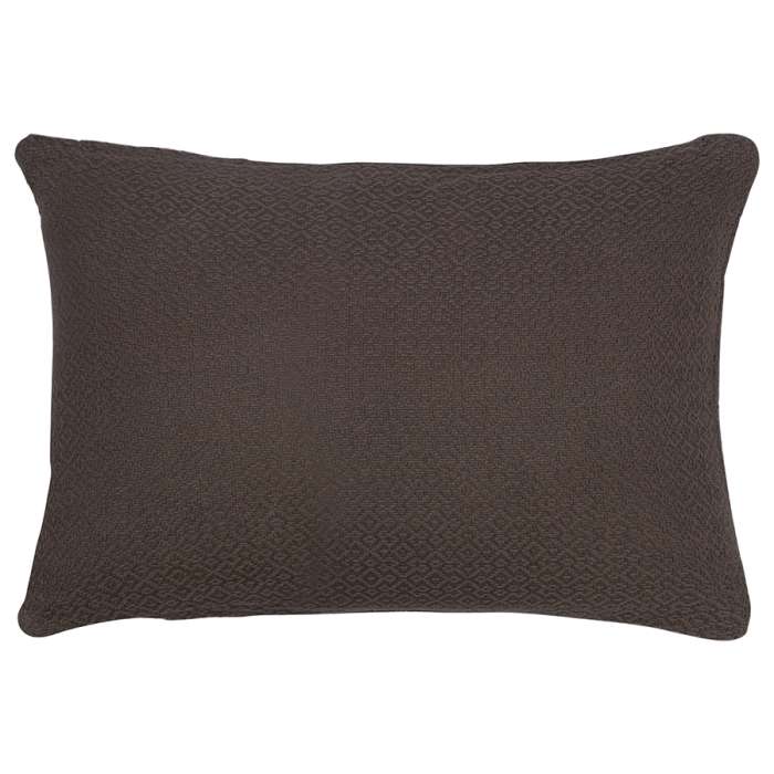 Подушка декоративная базовая braids серо-коричневого цвета из коллекции ethnic, 30х45 см Tkano TK23-CU0007