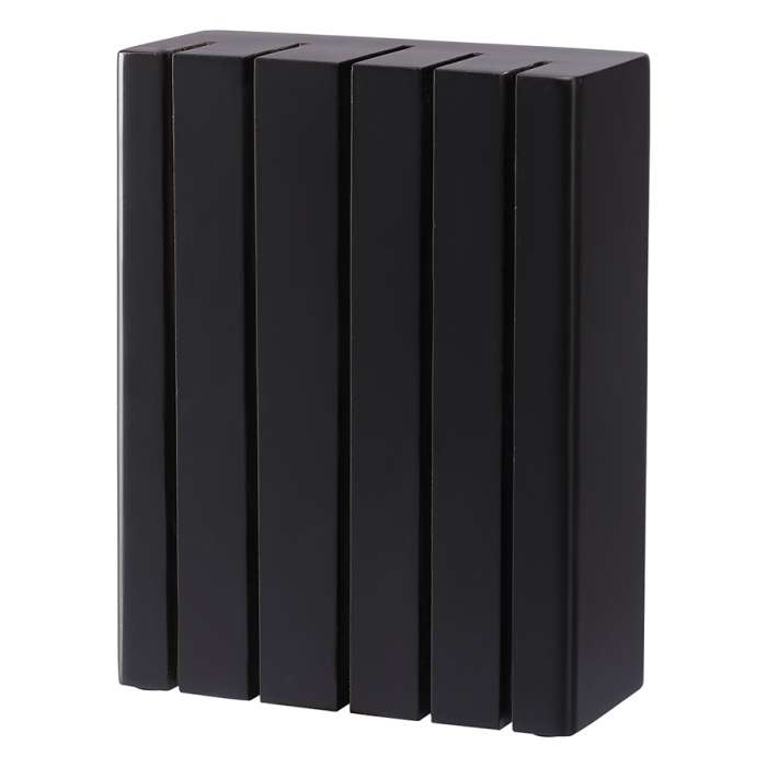 Подставка для ножей hevea, черная Liberty Jones LJ0000408