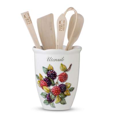 Органайзер для столовых приборов Frutti di Bosco 15 см Nuova Cer 7372-FBO