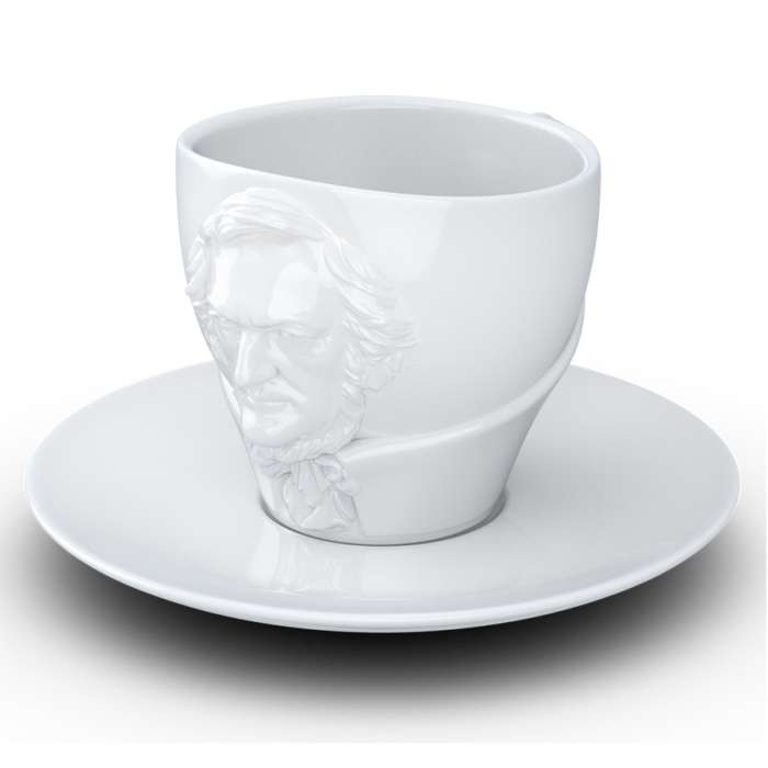 Чайная пара talent, richard wagner, 260 мл, белая Tassen T80.03.01