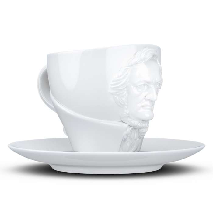 Чайная пара talent, richard wagner, 260 мл, белая Tassen T80.03.01