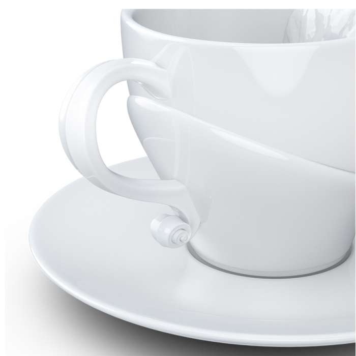 Чайная пара talent, richard wagner, 260 мл, белая Tassen T80.03.01