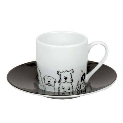 Koenitz Кофейная пара эспрессо "Забавные собаки" Koenitz 11 5 053 2076