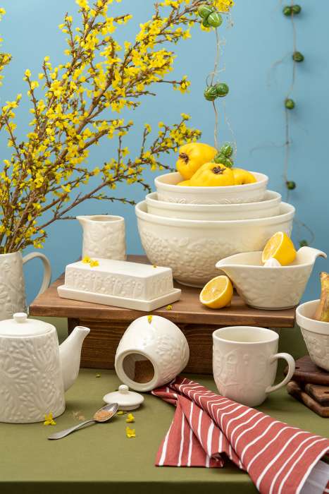 Масленка birds of paradise, кремовая Liberty Jones CZ-LJ-BD-CR