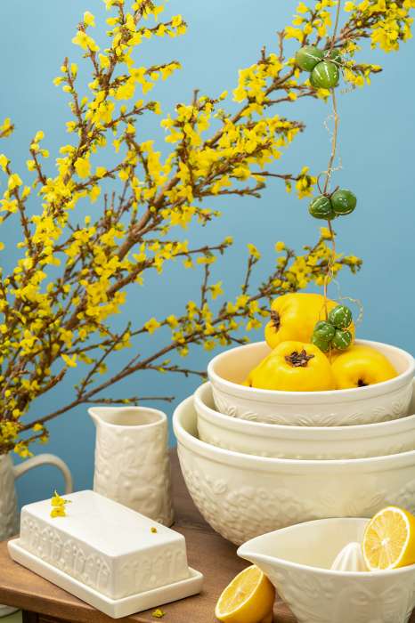 Масленка birds of paradise, кремовая Liberty Jones CZ-LJ-BD-CR