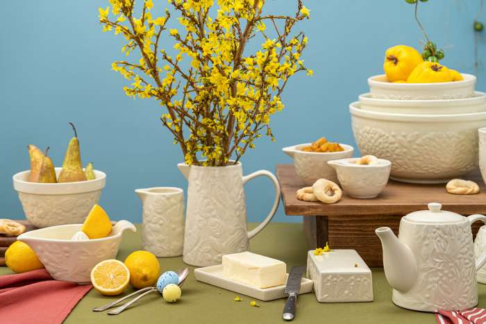 Масленка birds of paradise, кремовая Liberty Jones CZ-LJ-BD-CR