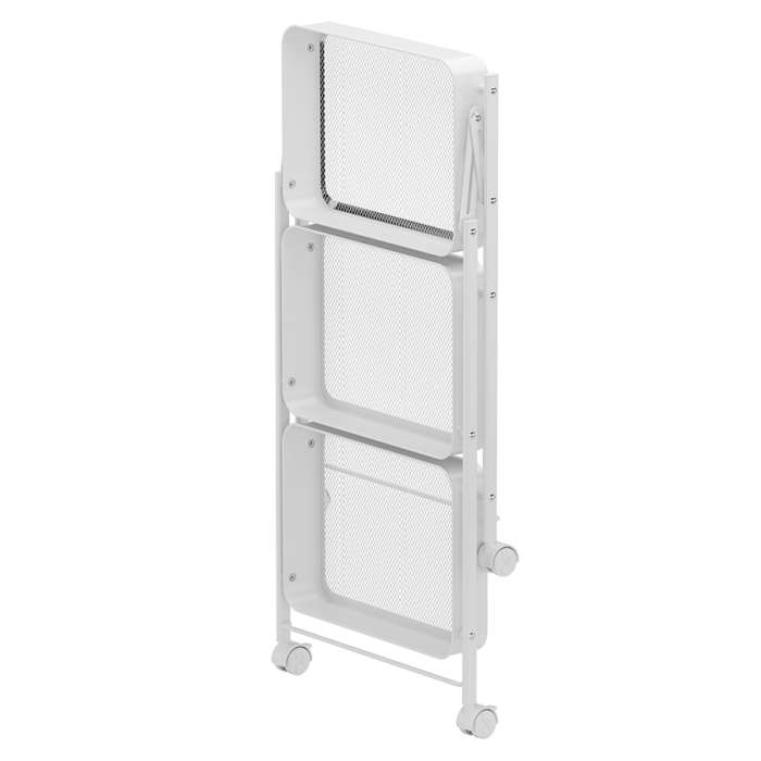 Этажерка 3-х ярусная smart cart, белая Smart Solutions SS0000352