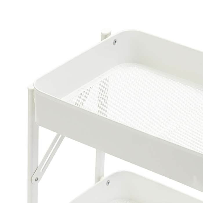 Этажерка 3-х ярусная smart cart, белая Smart Solutions SS0000352