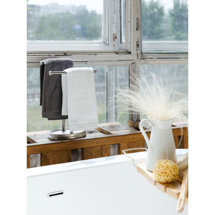 Полотенце для рук темно-серого цвета из коллекции essential, 50х90 см Tkano TK18-BT0007