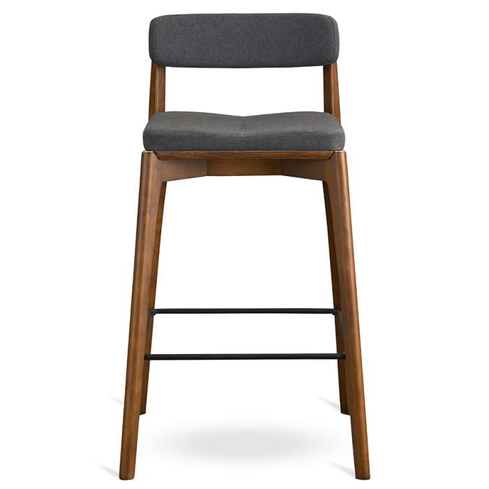 Стул полубарный aska, рогожка, орех/темно-серый LATITUDE ASKBSCHVNGBSKDGR